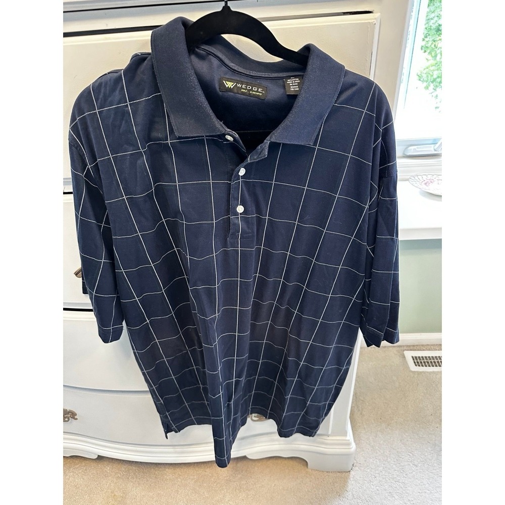 Set of 3 polo golf shirts size XL CLAIBORNE Wedge Hathaway